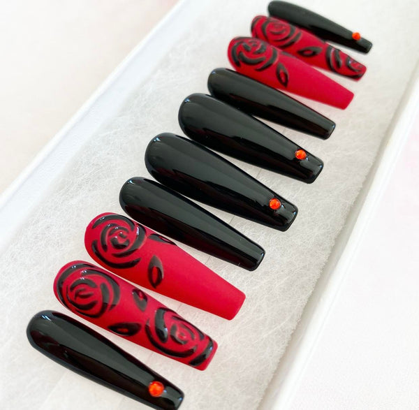 Load image into Gallery viewer, "Dark Rose"