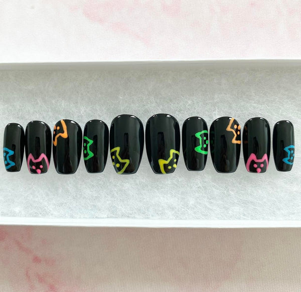 Load image into Gallery viewer, "Meowgical" Glow-In-The-Dark