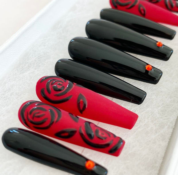 Load image into Gallery viewer, "Dark Rose"