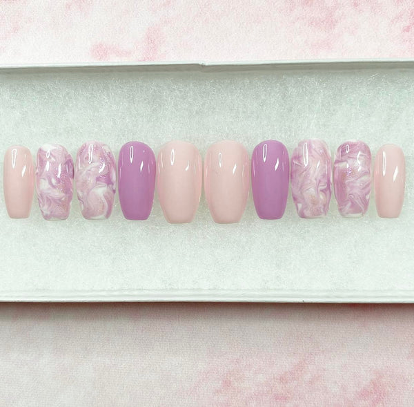 Load image into Gallery viewer, "Marbled Shimmer"