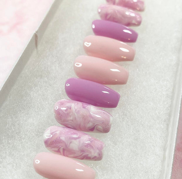 Load image into Gallery viewer, "Marbled Shimmer"