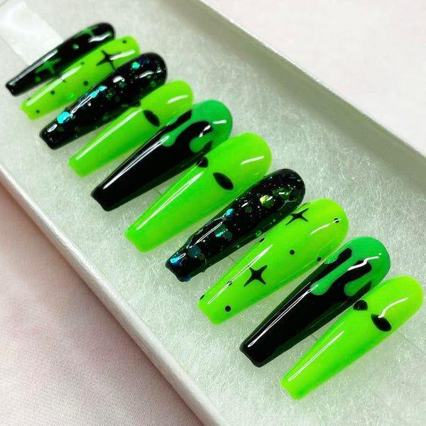 Load image into Gallery viewer, "Alien Invasion" Glow-In-The-Dark