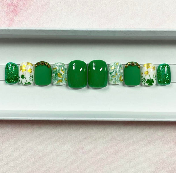 Load image into Gallery viewer, "Give Me Gold & Emerald"