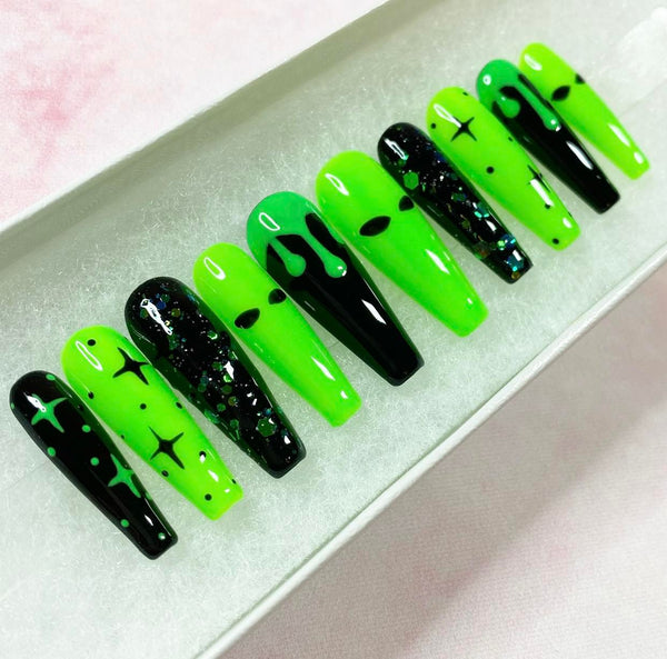 Load image into Gallery viewer, "Alien Invasion" Glow-In-The-Dark