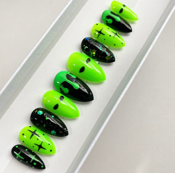 Load image into Gallery viewer, "Alien Invasion" Glow-In-The-Dark