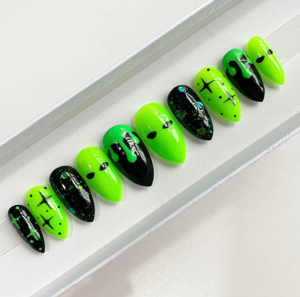 Load image into Gallery viewer, "Alien Invasion" Glow-In-The-Dark