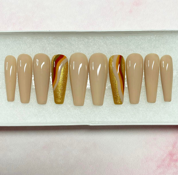 Load image into Gallery viewer, "Golden Shimmer"