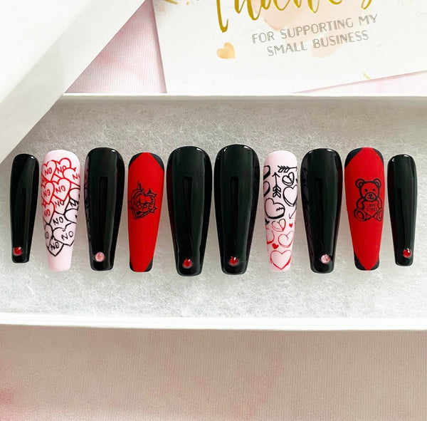 Load image into Gallery viewer, "No Way!" with Rhinestones - illuminatebyliana