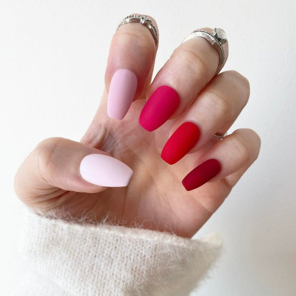 Load image into Gallery viewer, "Strawberries & Cream" matte gradient - illuminatebyliana