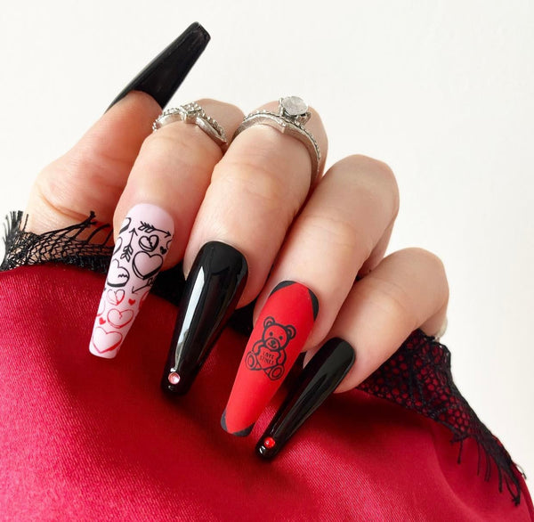 Load image into Gallery viewer, "No Way!" with Rhinestones - illuminatebyliana