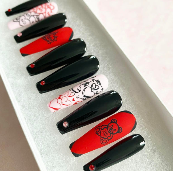 Load image into Gallery viewer, "No Way!" with Rhinestones - illuminatebyliana