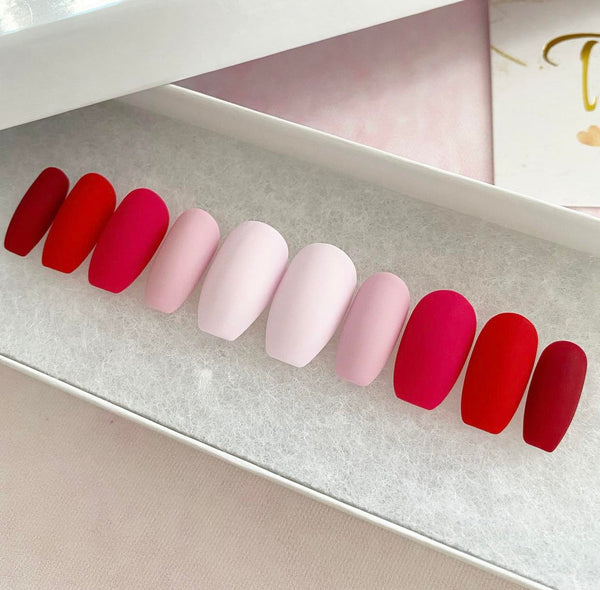 Load image into Gallery viewer, "Strawberries & Cream" matte gradient - illuminatebyliana