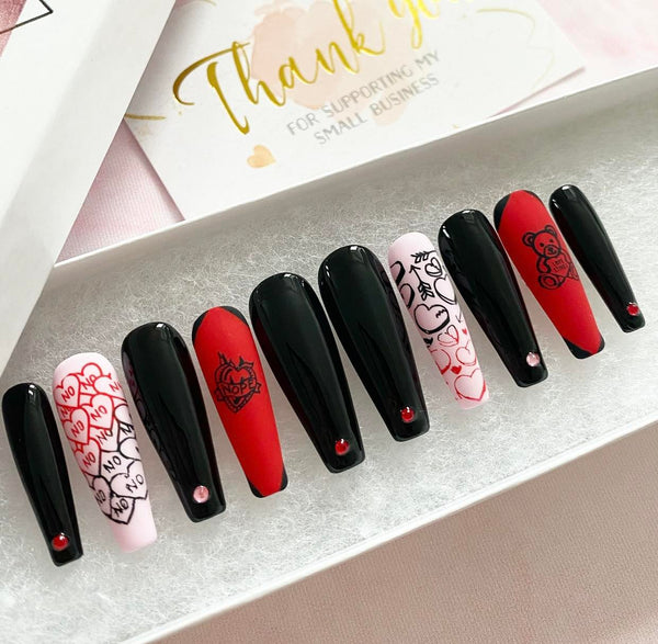 Load image into Gallery viewer, "No Way!" with Rhinestones - illuminatebyliana