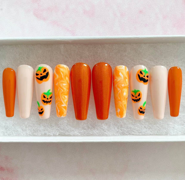 Load image into Gallery viewer, "Spooky Pumpkins" Glow-In-The-Dark