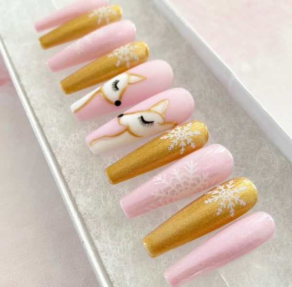 Load image into Gallery viewer, "Deer Kiss"