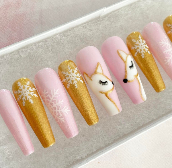 Load image into Gallery viewer, "Deer Kiss"