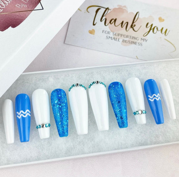 Load image into Gallery viewer, "Aquarius Zodiac" - illuminatebyliana