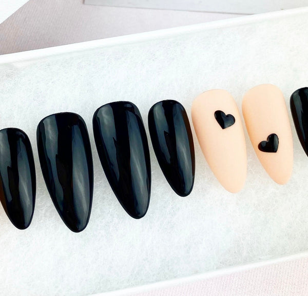 Load image into Gallery viewer, "I Wear My Heart On My Nails" - illuminatebyliana