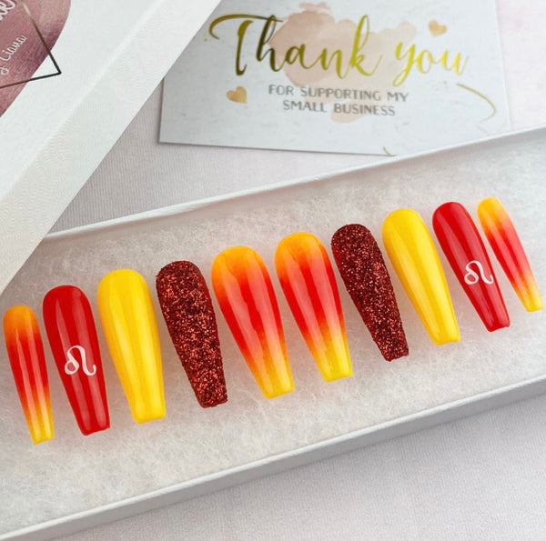 Load image into Gallery viewer, "Leo Zodiac" - illuminatebyliana