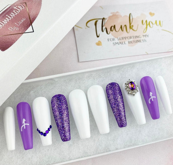 Load image into Gallery viewer, "Sagittarius Zodiac" with Glitter & Rhinestones - illuminatebyliana