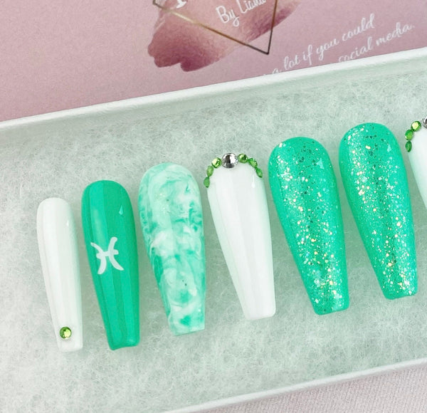 Load image into Gallery viewer, "Pisces Zodiac" - illuminatebyliana