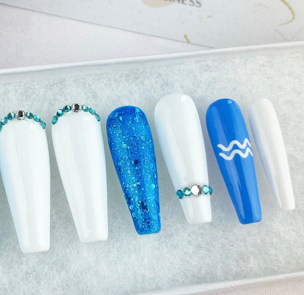 Load image into Gallery viewer, "Aquarius Zodiac" - illuminatebyliana