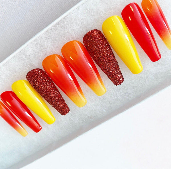 Load image into Gallery viewer, "Sunrise Sunset" Summer Ombre - illuminatebyliana