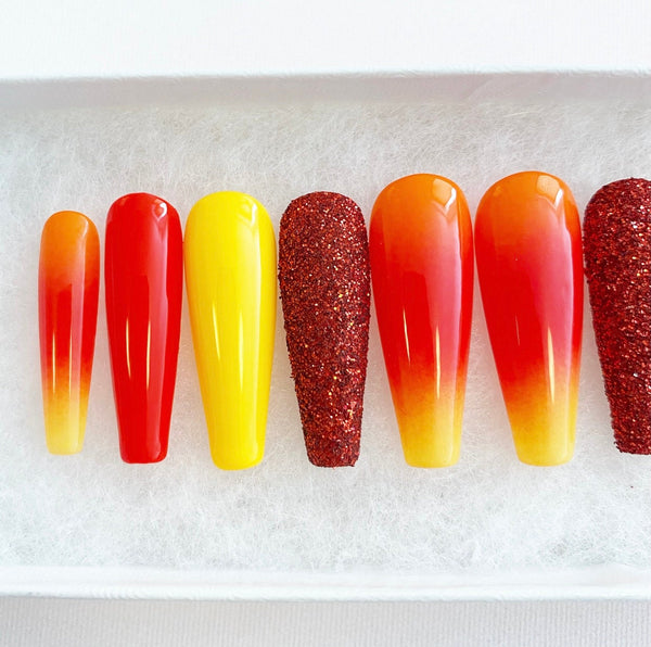 Load image into Gallery viewer, "Sunrise Sunset" Summer Ombre - illuminatebyliana