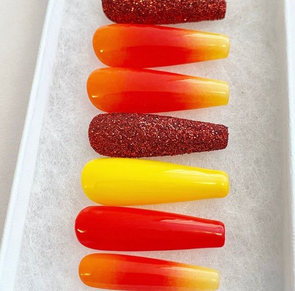 Load image into Gallery viewer, "Sunrise Sunset" Summer Ombre - illuminatebyliana