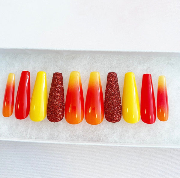 Load image into Gallery viewer, "Sunrise Sunset" Summer Ombre - illuminatebyliana