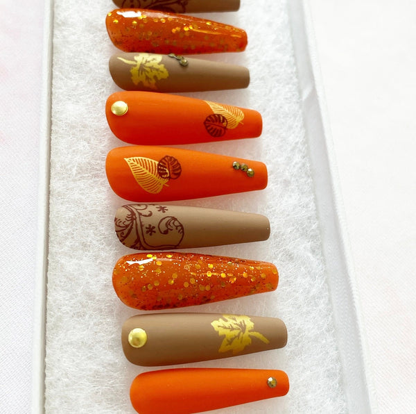 Load image into Gallery viewer, "Golden Leaves" - illuminatebyliana