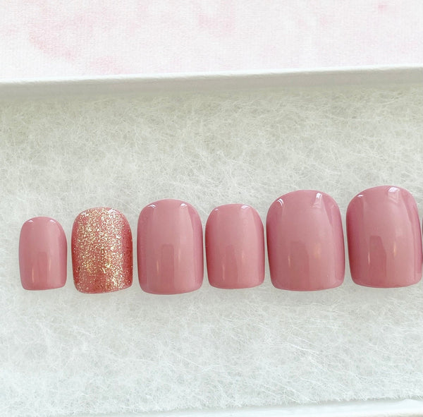 Load image into Gallery viewer, "Pinky Glitter" - illuminatebyliana