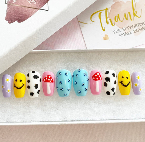 Load image into Gallery viewer, "Mash Me Up" Mix & Match Mashup Smiley - illuminatebyliana