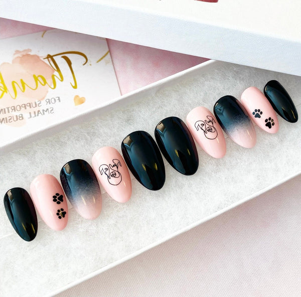 Load image into Gallery viewer, "Dog Days" Pink & Black - illuminatebyliana