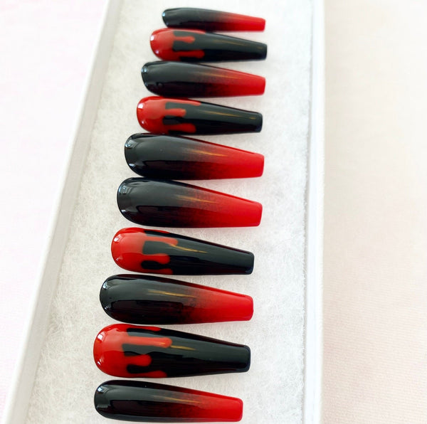 Load image into Gallery viewer, "I'm Not Guilty" Blood Drip - illuminatebyliana