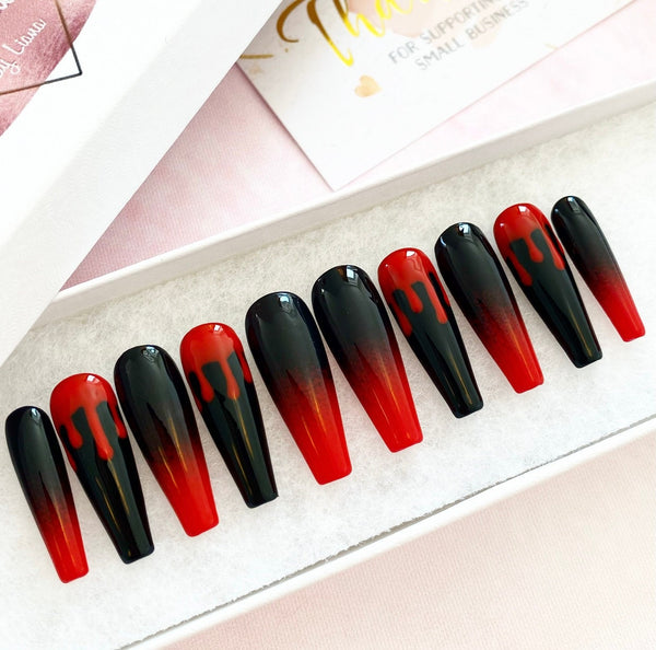 Load image into Gallery viewer, "I'm Not Guilty" Blood Drip - illuminatebyliana