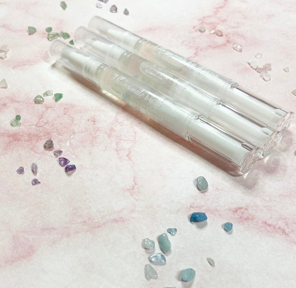 Load image into Gallery viewer, Cuticle Oil: CRYSTALS. Cotton Candy Scent
