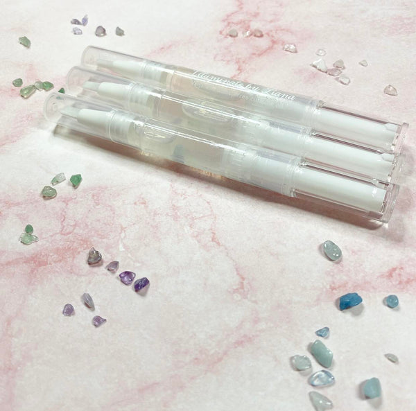 Load image into Gallery viewer, Cuticle Oil: CRYSTALS. Cotton Candy Scent
