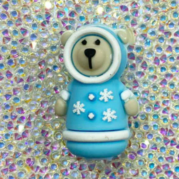 Load image into Gallery viewer, Cuticle Cutter Topper: Polar Bear
