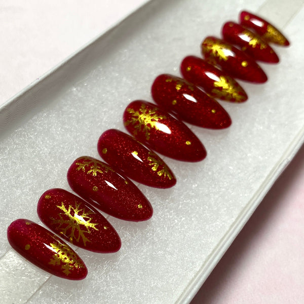 Load image into Gallery viewer, &quot;Ruby Snowfall&quot;
