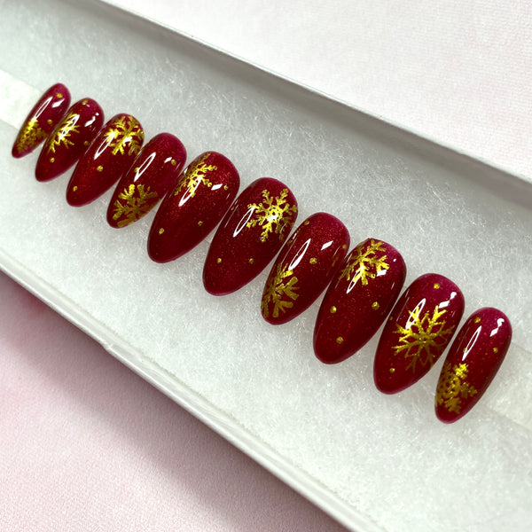 Load image into Gallery viewer, &quot;Ruby Snowfall&quot;
